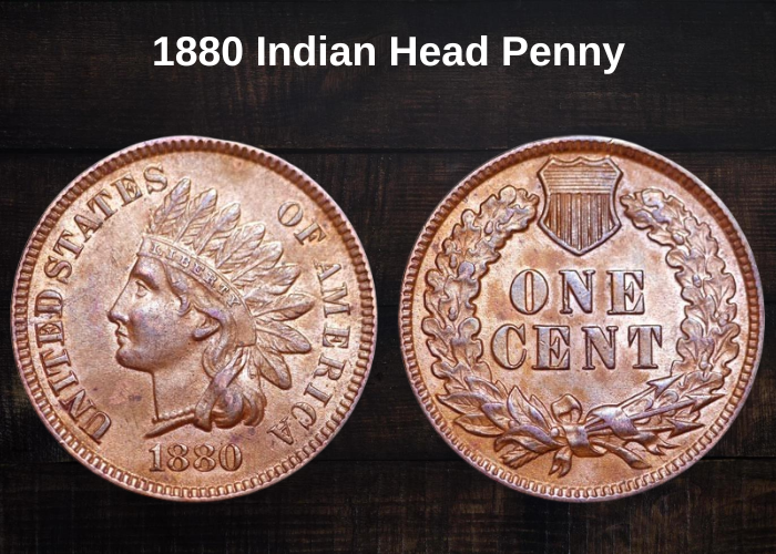 1880 Indian Head Penny Coin Value (Errors List & No Mint Mark Worth)