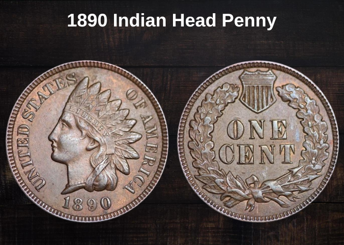 1890 Indian Head Penny Value (Error List & No Mint Mark Worth)