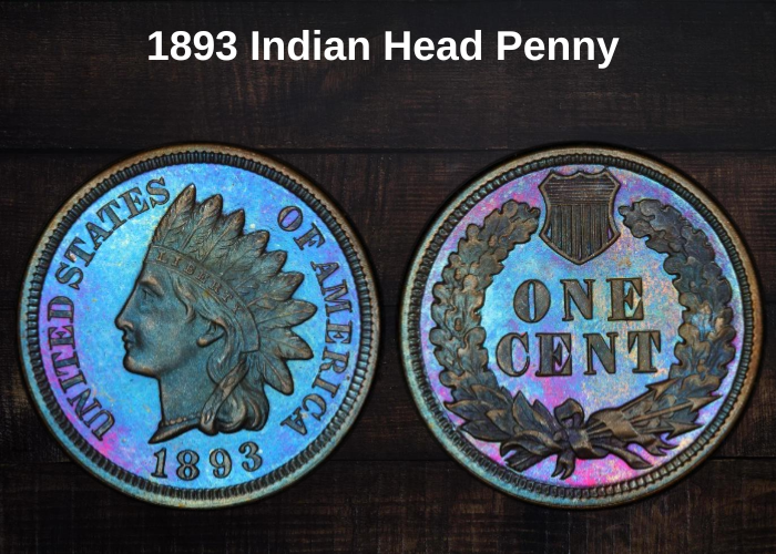 1893 Indian Head Penny Value (Error List & No Mint Mark Worth)