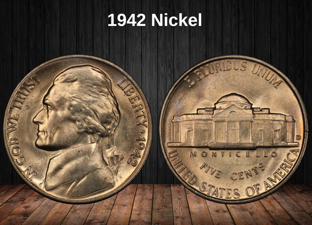 1942 Jefferson Nickel Value: Complete Guide to D, S, P, No Mint Mark & Rare Errors