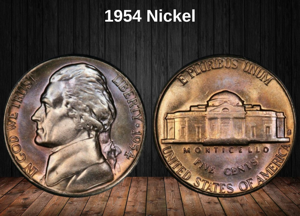 1954 Jefferson Nickel Value Guide (No Mint Mark, “D”, “S” & Rare Errors)