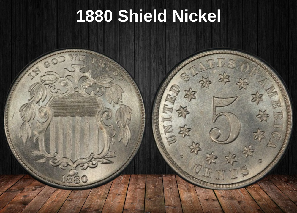 1880 Shield Nickel