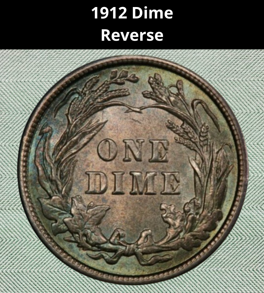 1912 Dime
Reverse