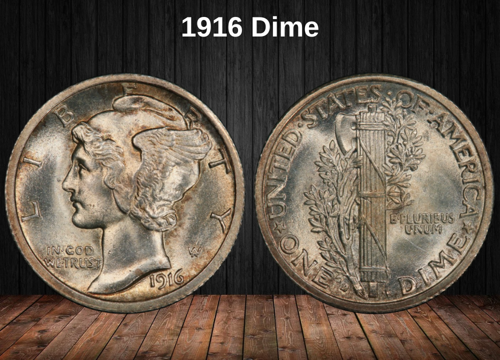 1916 Dime Coin Value (Errors List, “D”, “S” & No Mint Mark Worth)