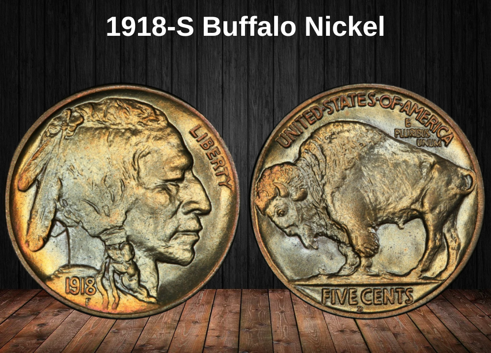 1918-S Buffalo Nickel