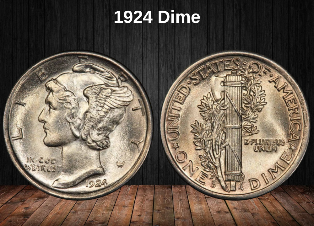 1924 Dime Coin Value (Errors List, “D”, “S” & No Mint Mark Worth)