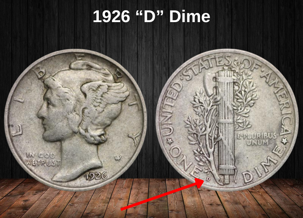 1926 “D” Dime