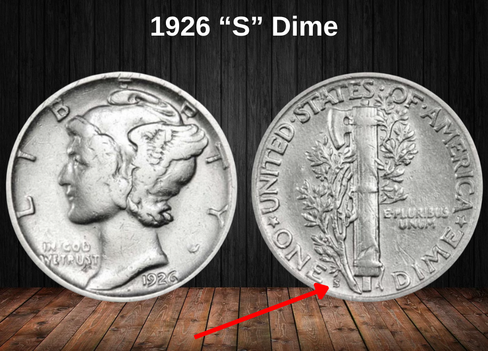 1926 “S” Dime