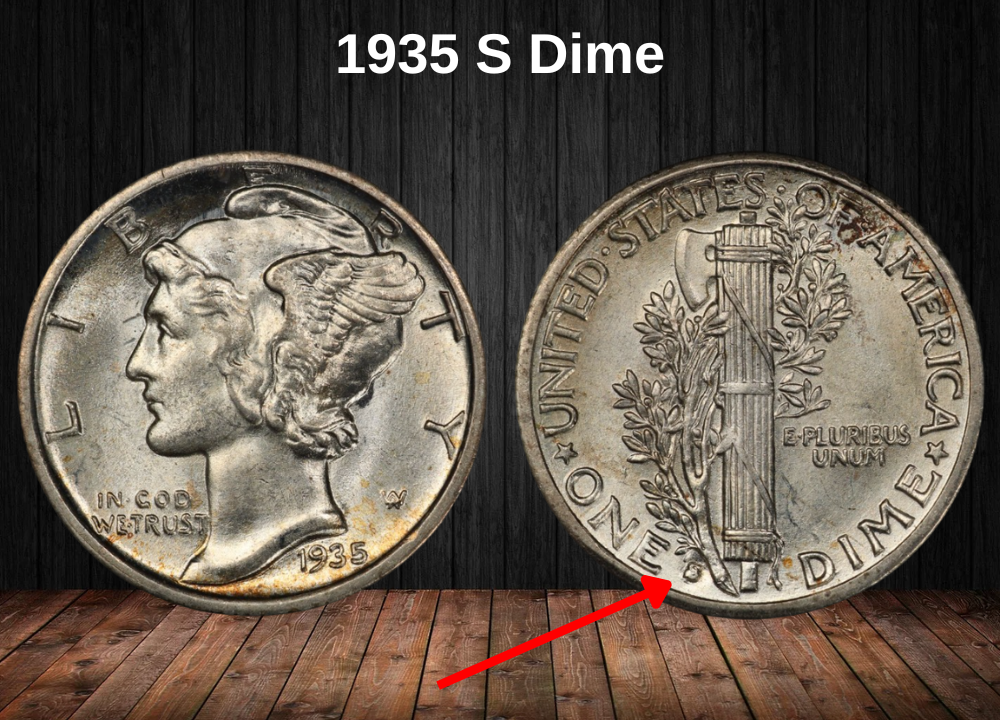 1935 S Dime