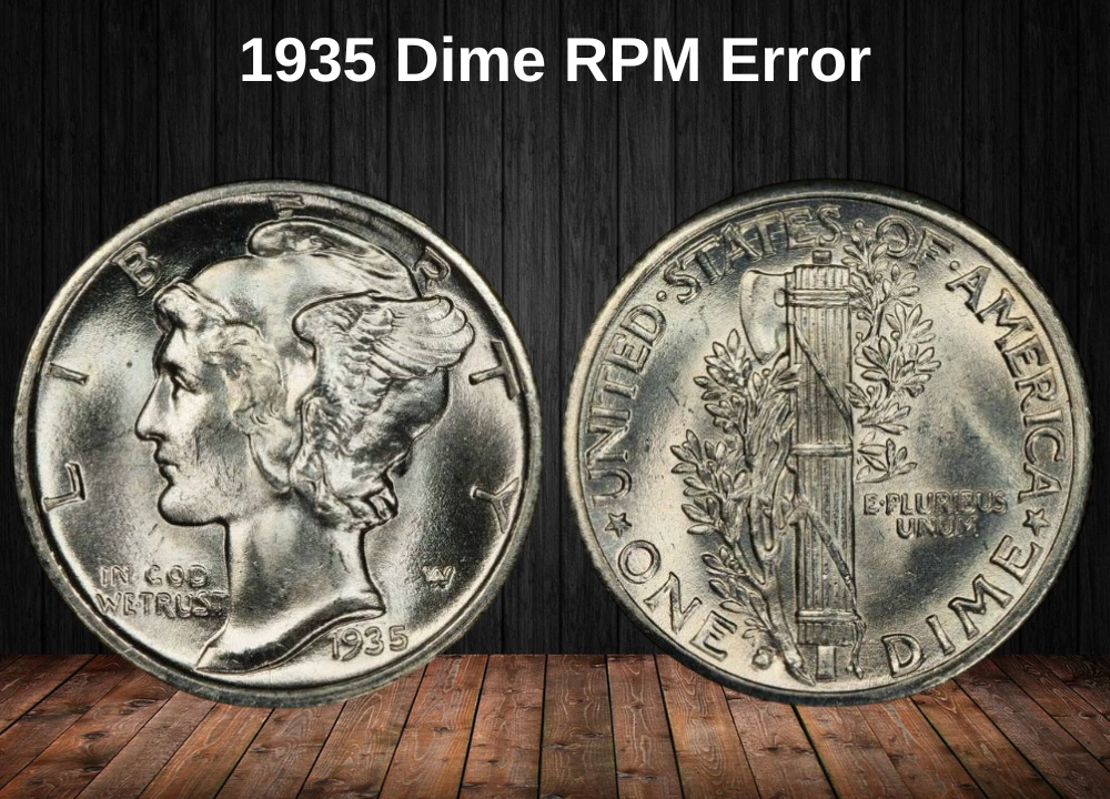 1935 Dime RPM Error
