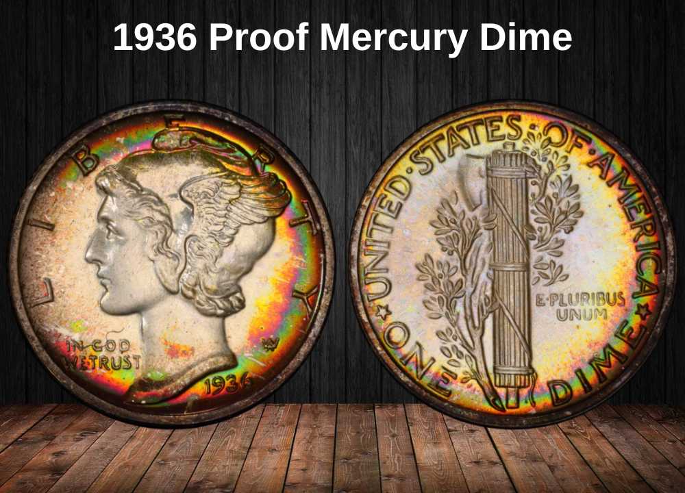 1936 Proof Mercury Dime