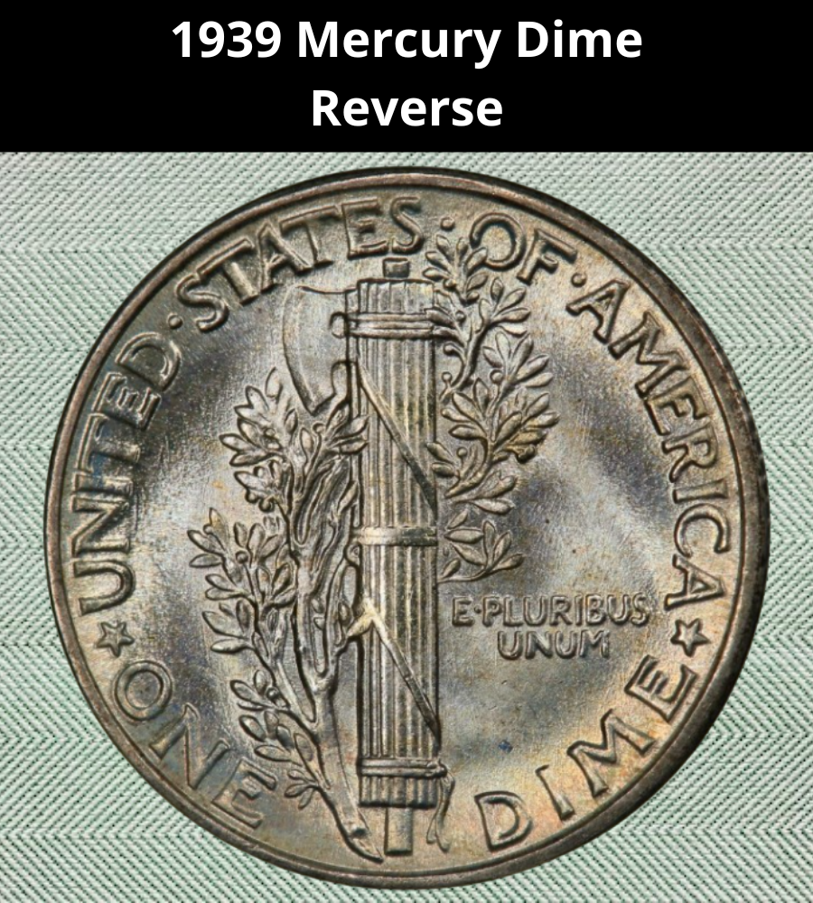 The Reverse of the 1939 Mercury Dime