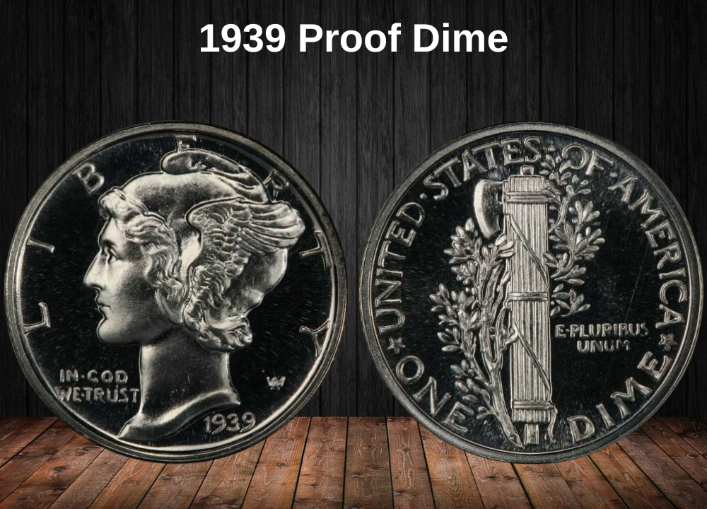 1939 Proof Dime