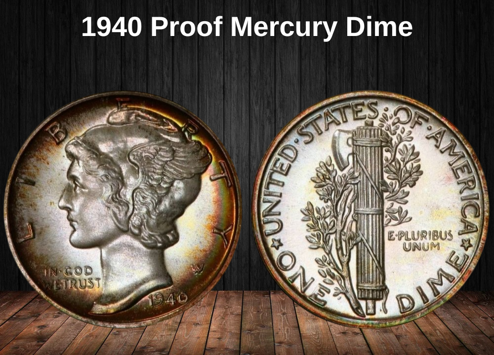 1940 Proof Mercury Dime