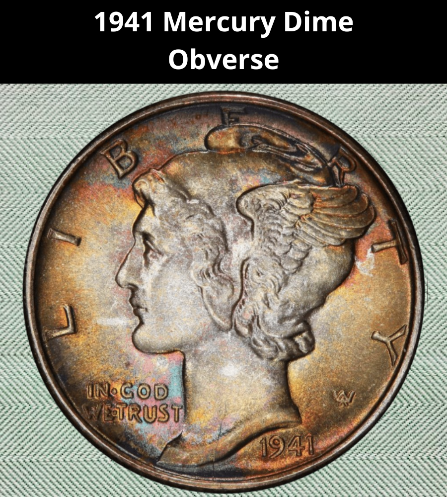 The Obverse of the 1941 Dime