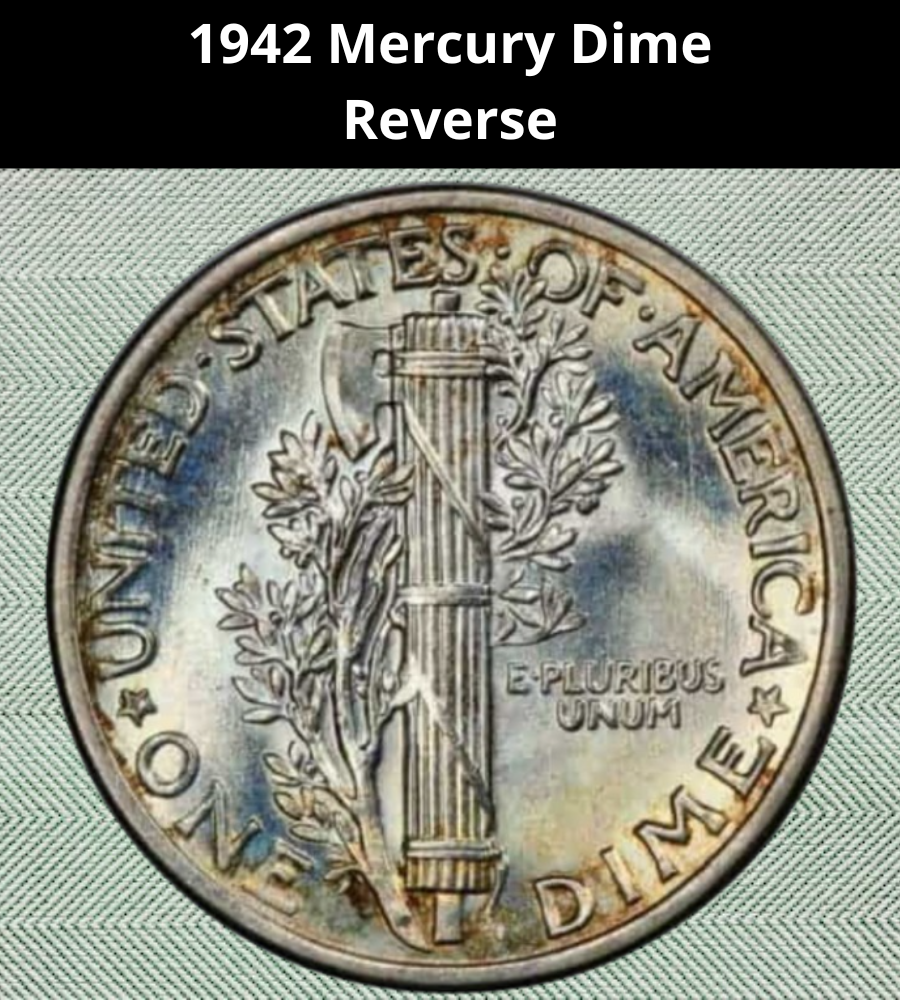 1942 Mercury Dime
Reverse