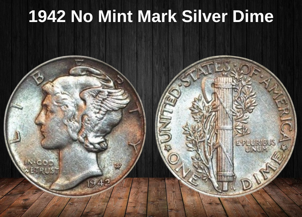 1942 No Mint Mark Silver Dime Value (Philadelphia)