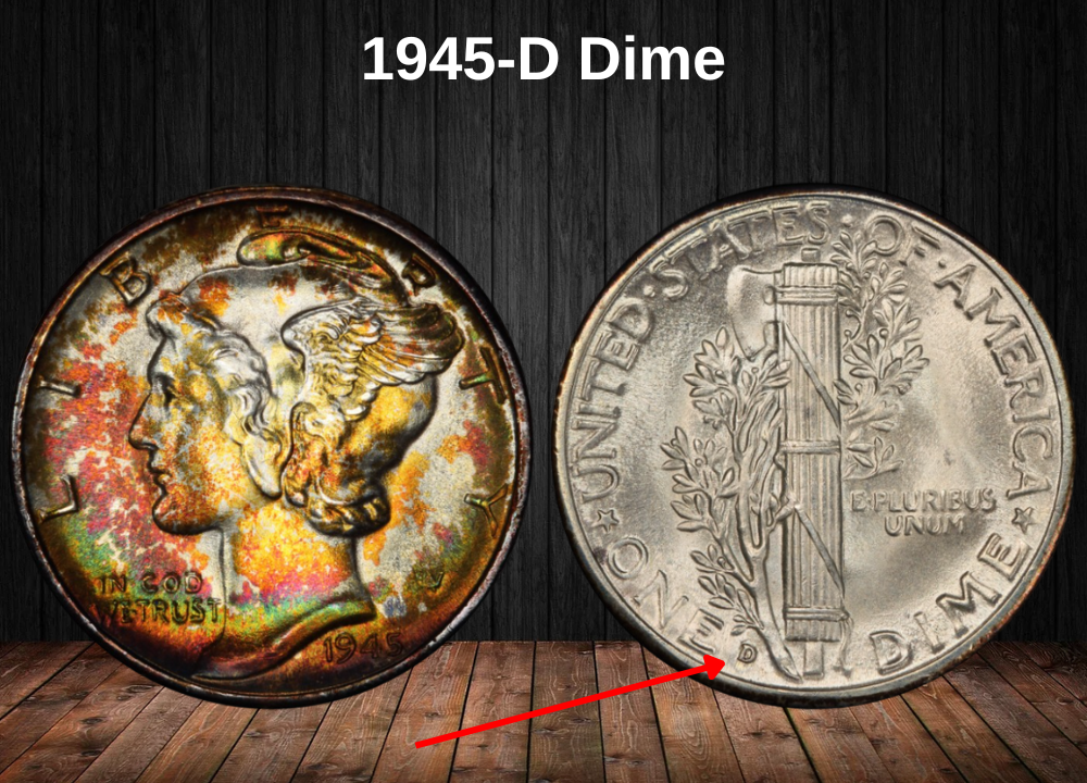 1945-D Dime