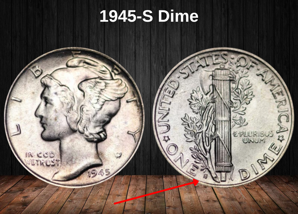 1945-S Dime