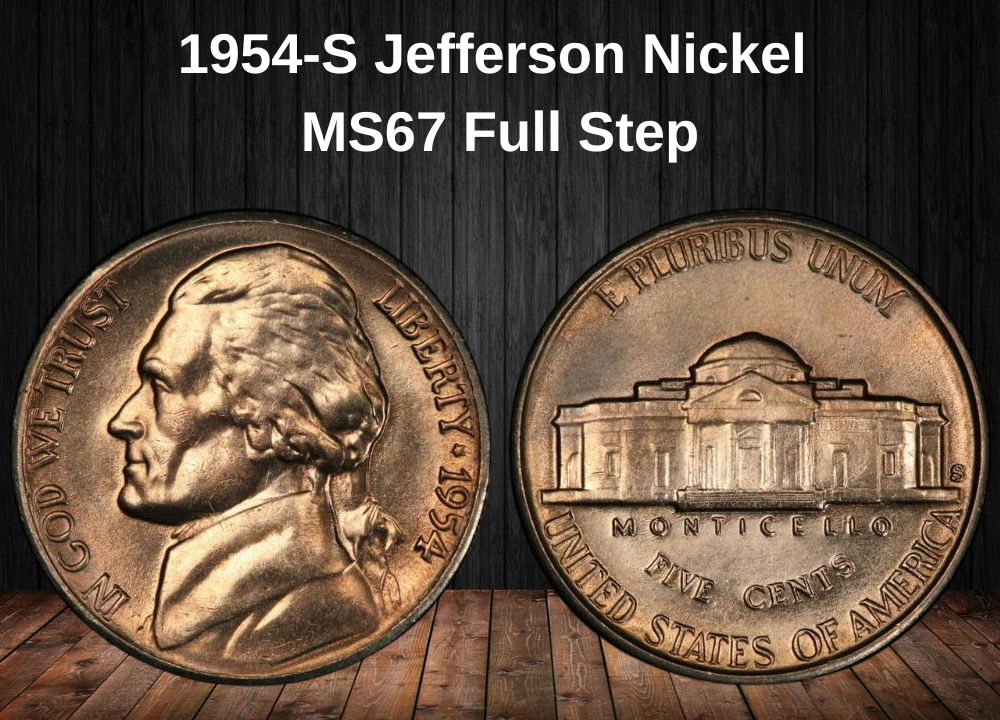 1954-S Jefferson Nickel, MS67 Full Step