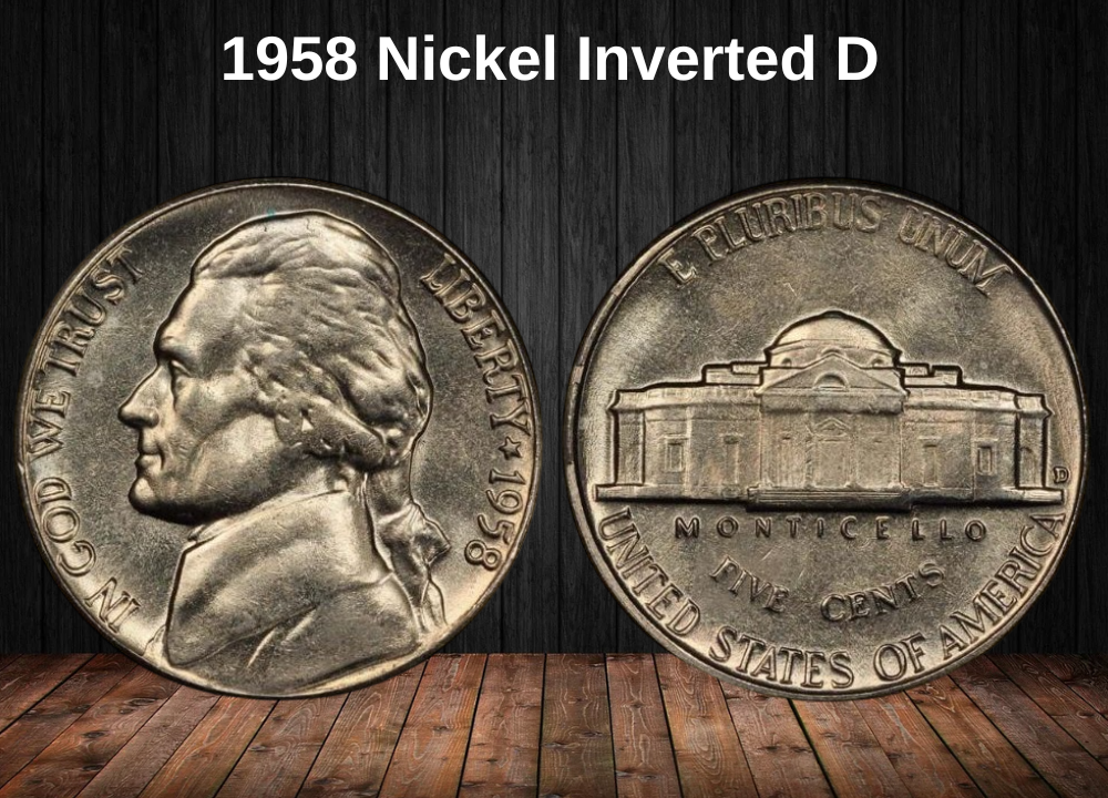 1958 Nickel Inverted D