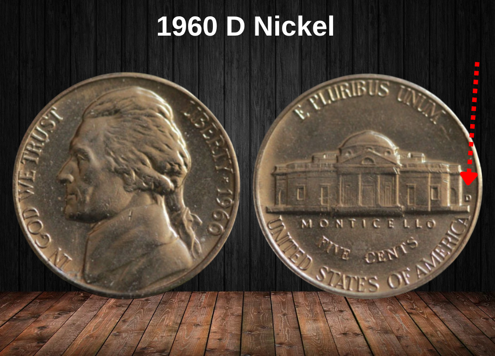 1960 D Nickel
