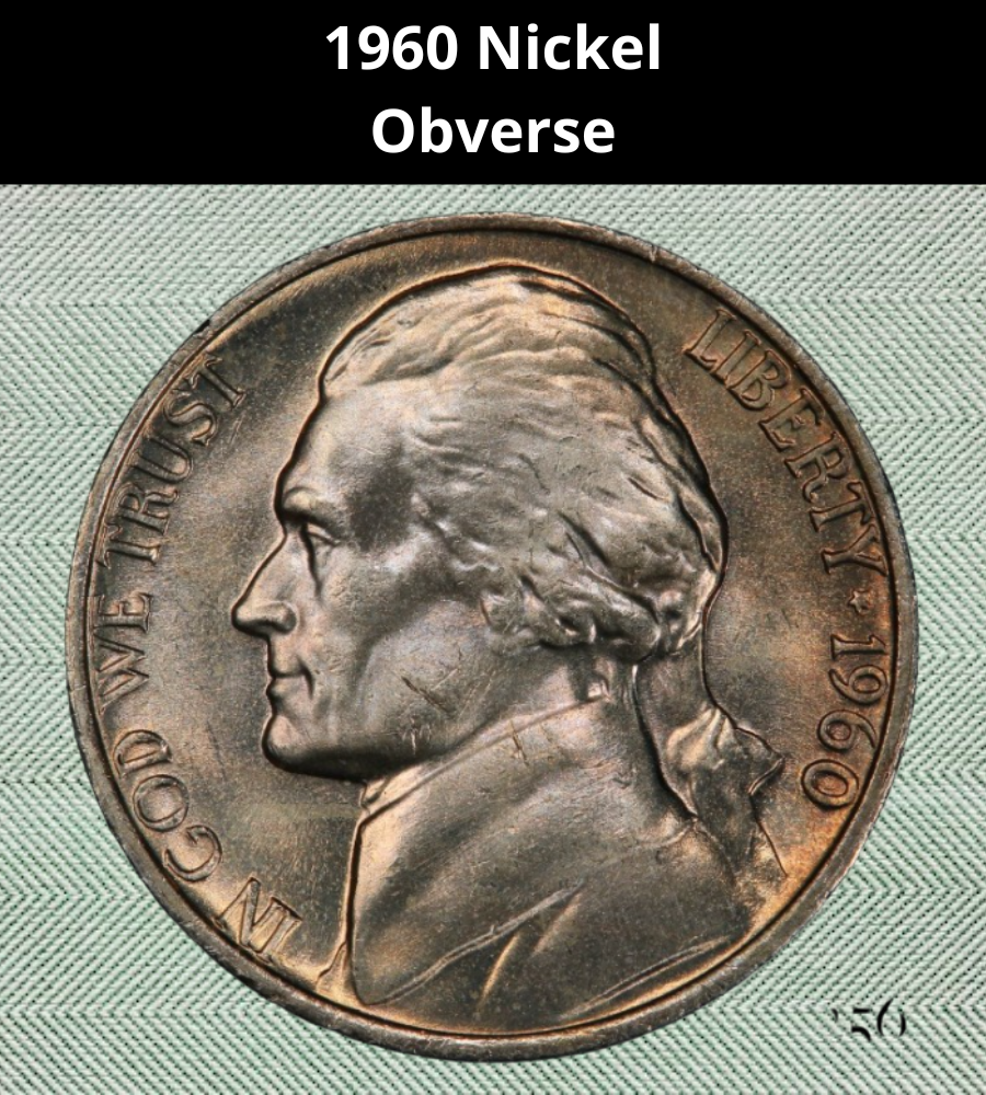 The Obverse of the 1960 Nickel