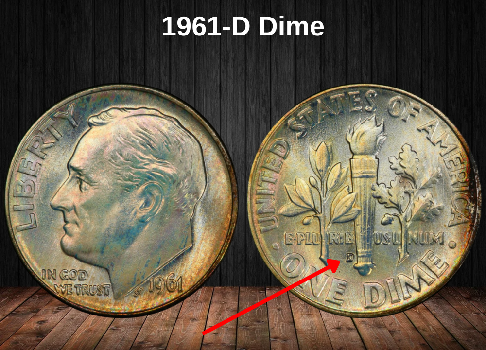1961-D Dime