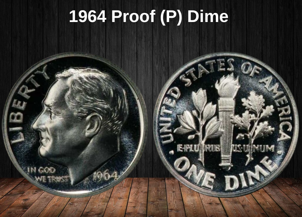 1964 Proof (P) Dime