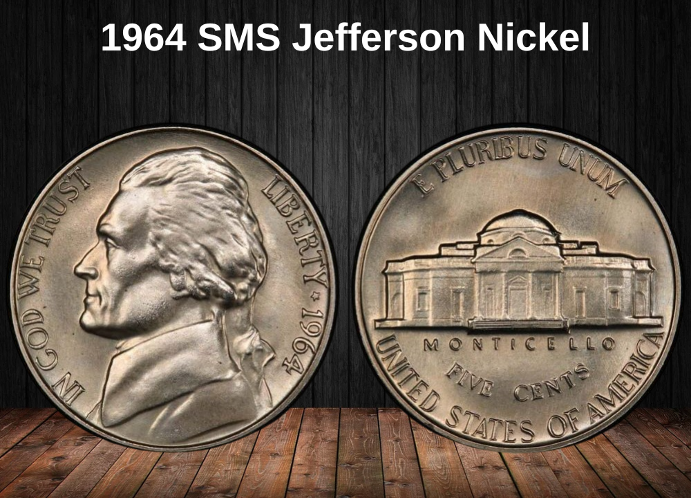 1964 SMS Jefferson Nickel