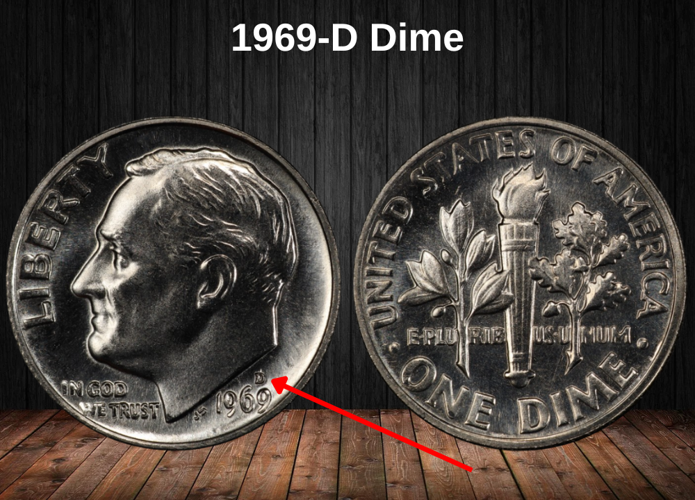 1969-D Dime