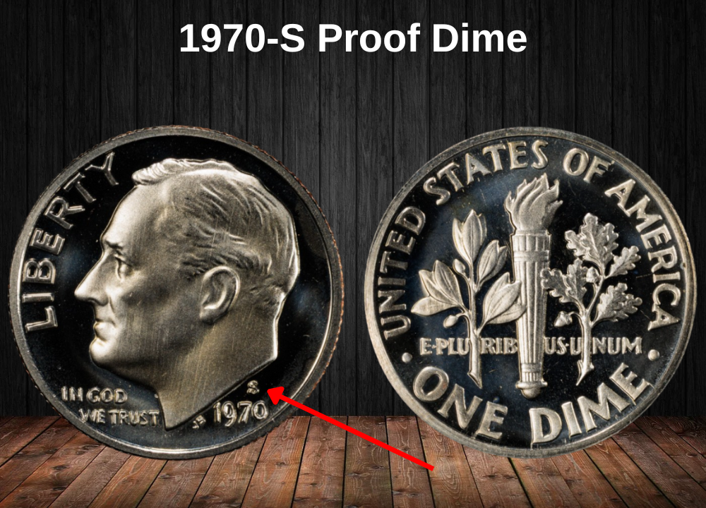 1970-S Proof Dime