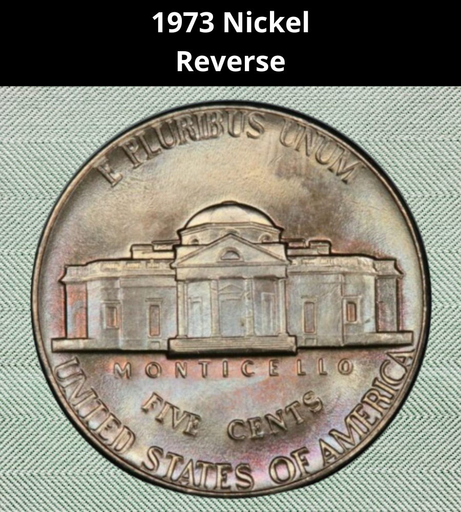 1973 Nickel
Reverse
