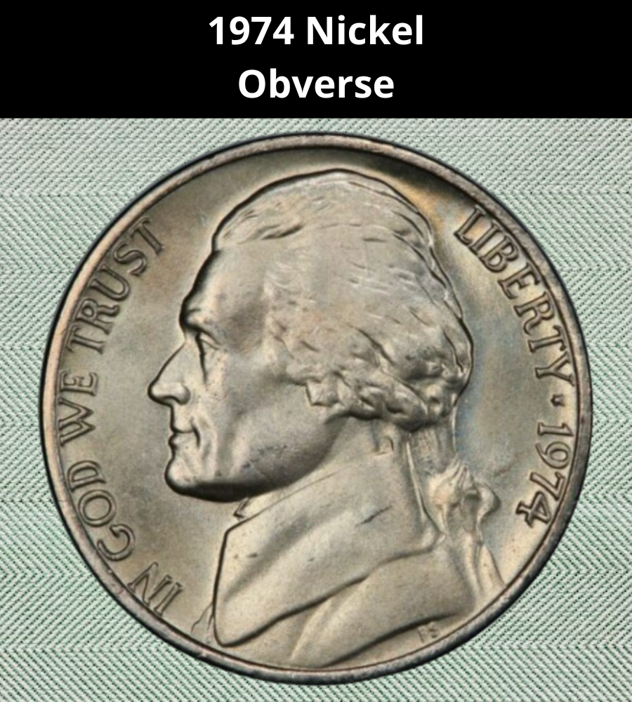 1974 Nickel
Obverse