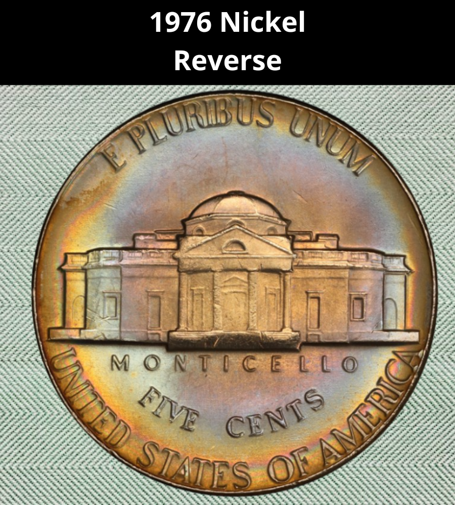 1976 Nickel
Reverse