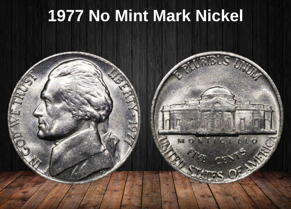 1977 No Mint Mark Nickel