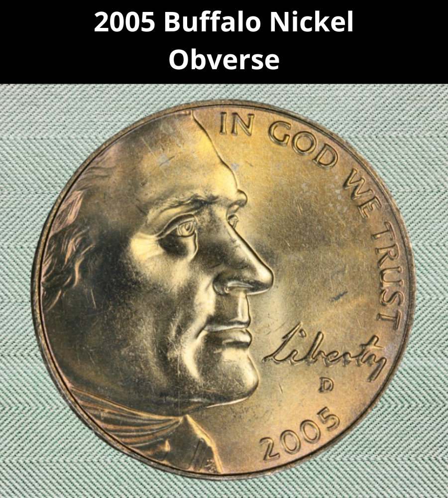 2005 Buffalo Nickel
Obverse
