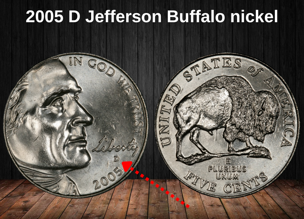 2005 D Jefferson Buffalo nickel
