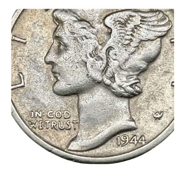 1944-D Dime DDO Error