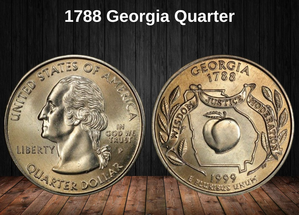 1788 Georgia Quarter