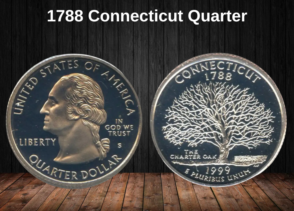 1788 Connecticut Quarter