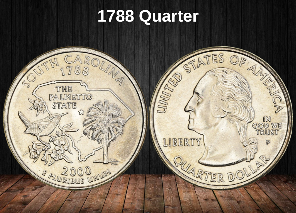 1788 Quarter Coin Value (Errors List, “D”, “S” & “P” Mint Mark Worth)