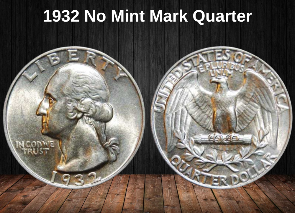 1932 No Mint Mark Quarter