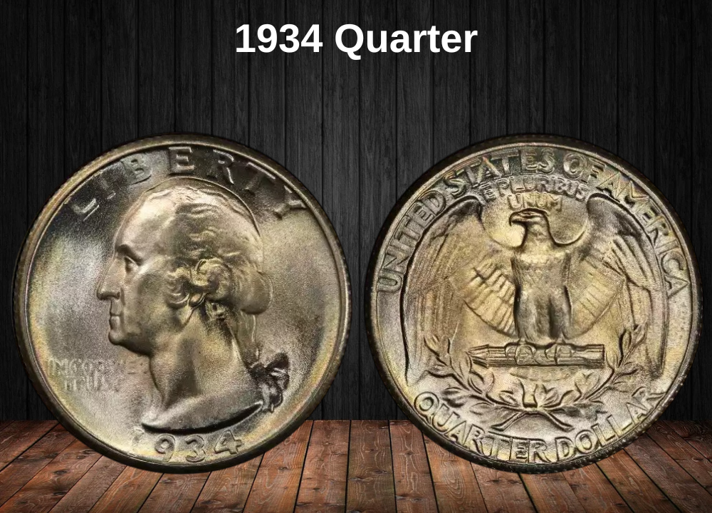1934 Quarter Coin Value (Errors List, “D” & No Mint Mark Worth)