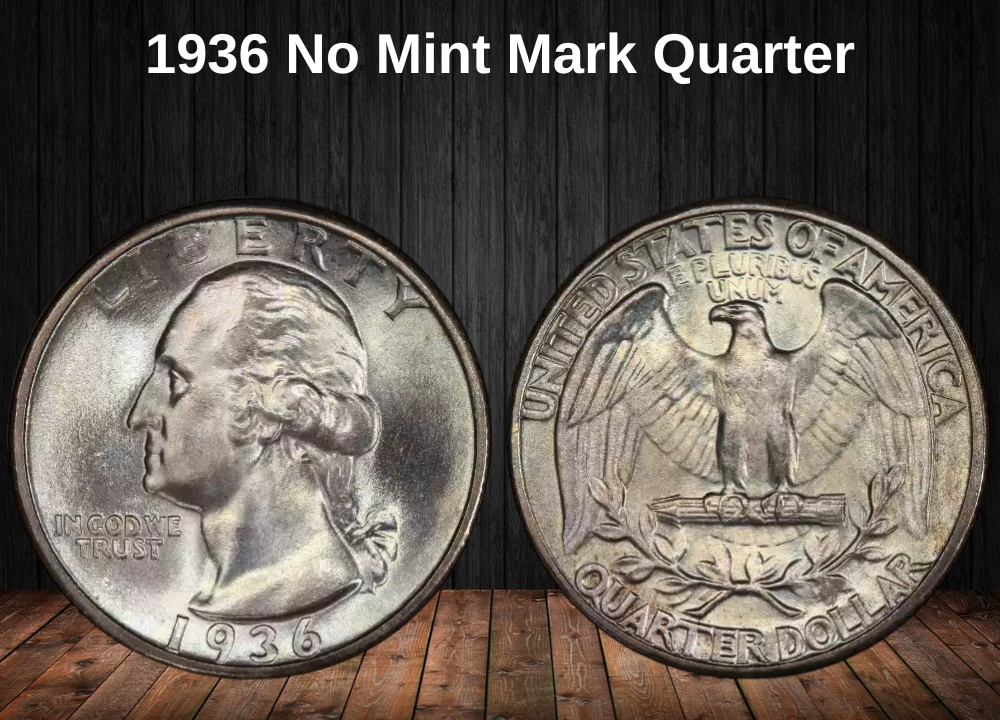 1936 No Mint Mark Quarter