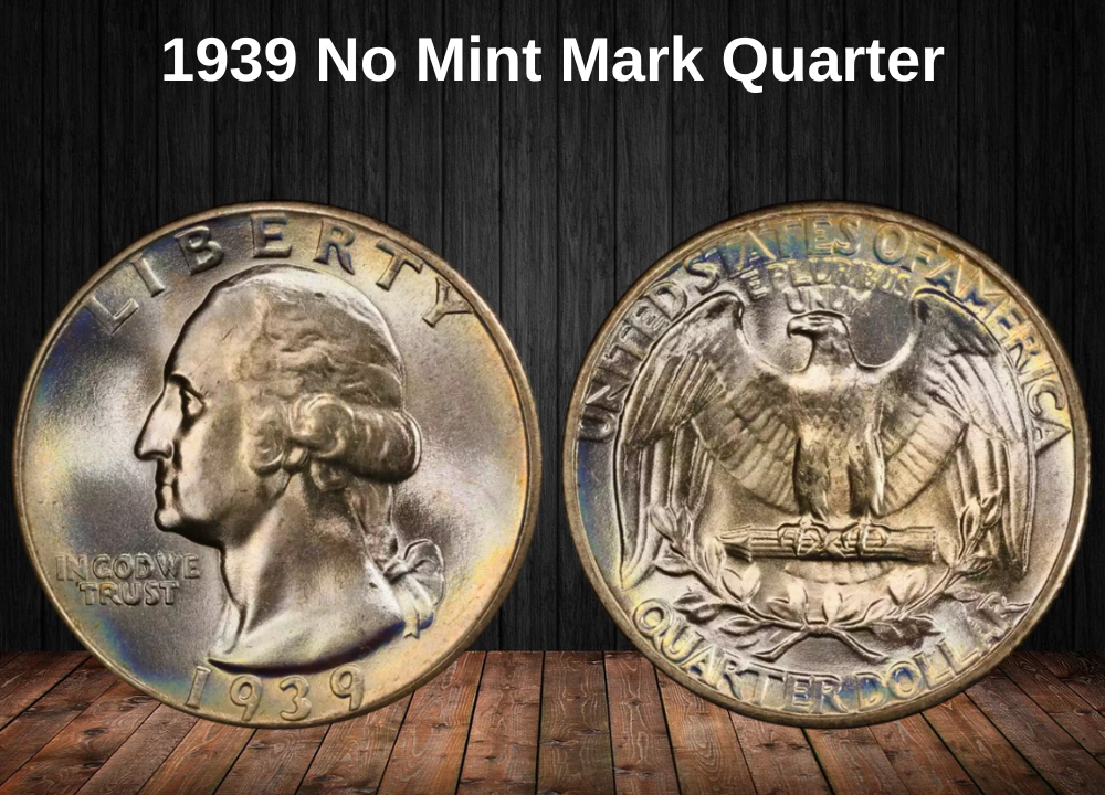 1939 No Mint Mark Quarter