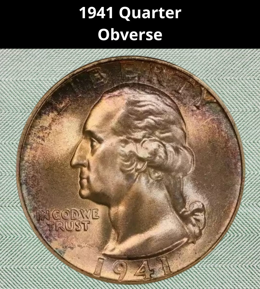 Obverse of the 1941 Quarter