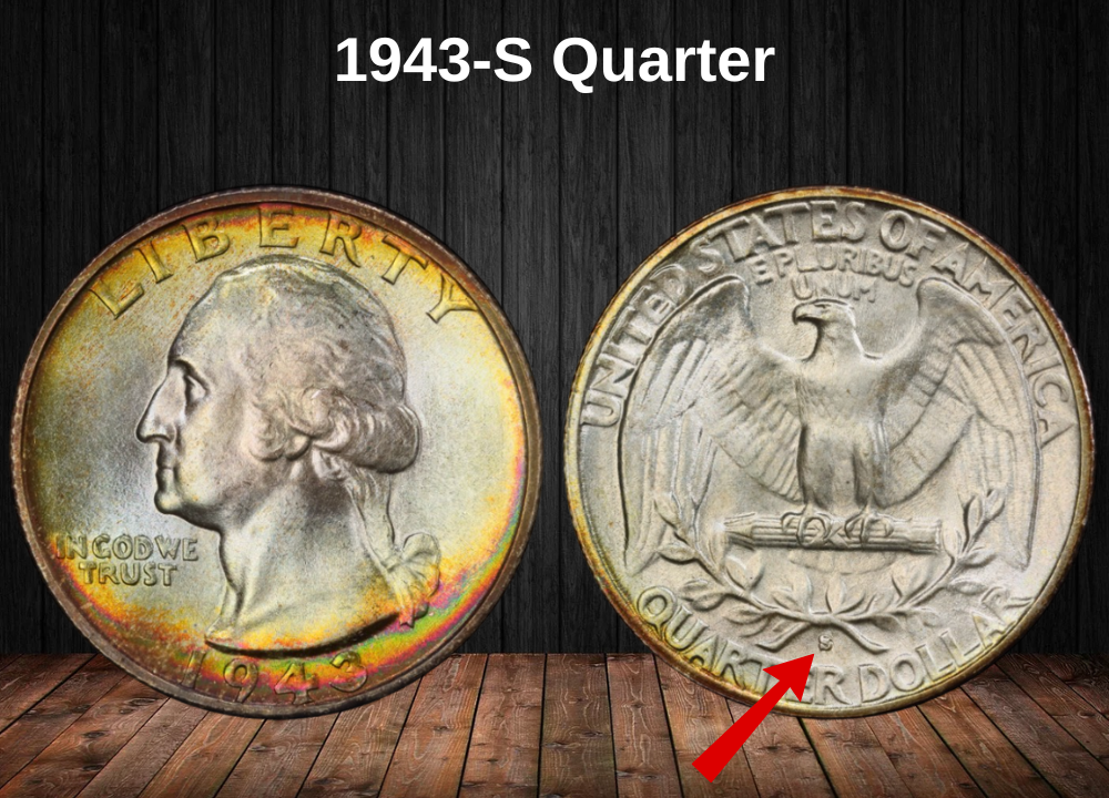 1943-S Quarter