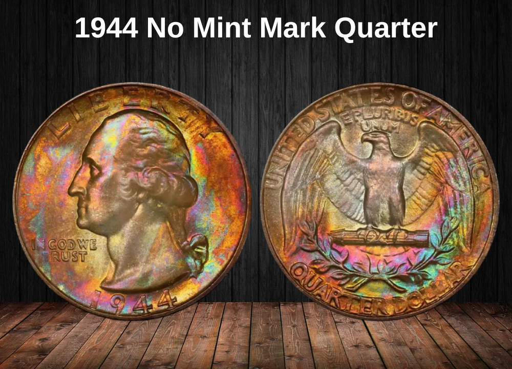 1944 No Mint Mark Quarter