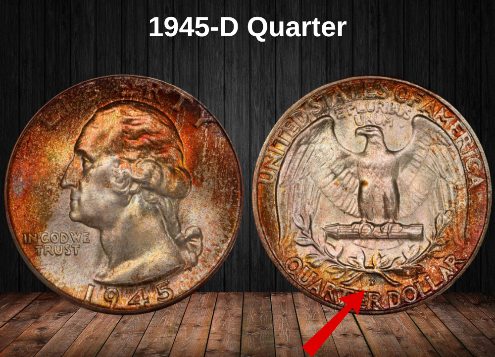 1945-D Quarter